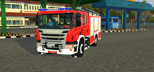 Scania P360 Pemadam Kebakaran