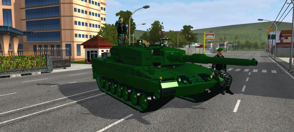 Tank Leopard 2A4 Spesial Kemerdekaan