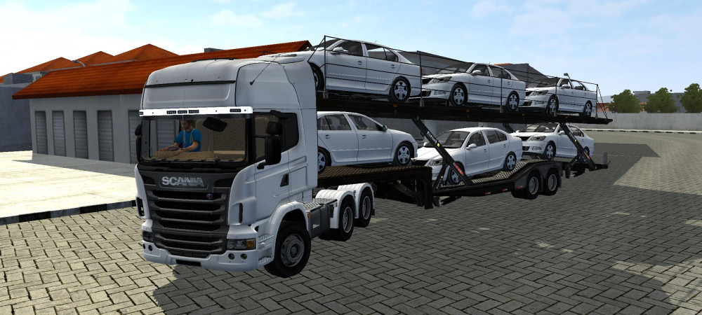 Scania Car Transporter