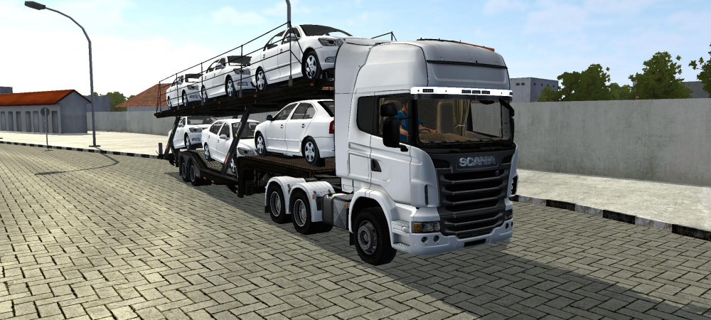 Scania Car Transporter